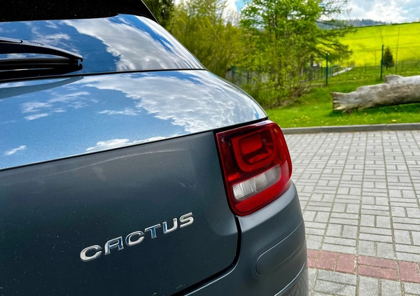 Citroen C4 Cactus cena 49000 przebieg: 72921, rok produkcji 2016 z Wisła małe 379